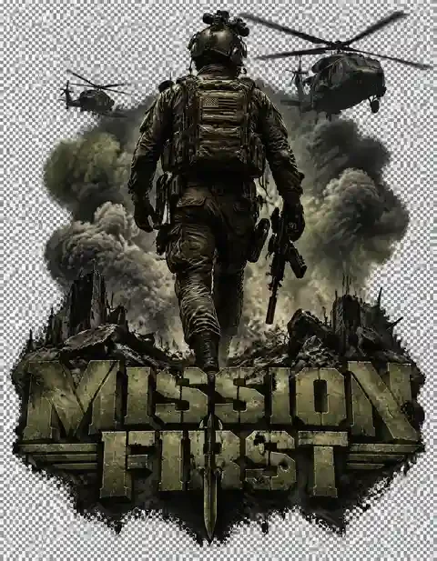 MIL-003 military T-shirt design