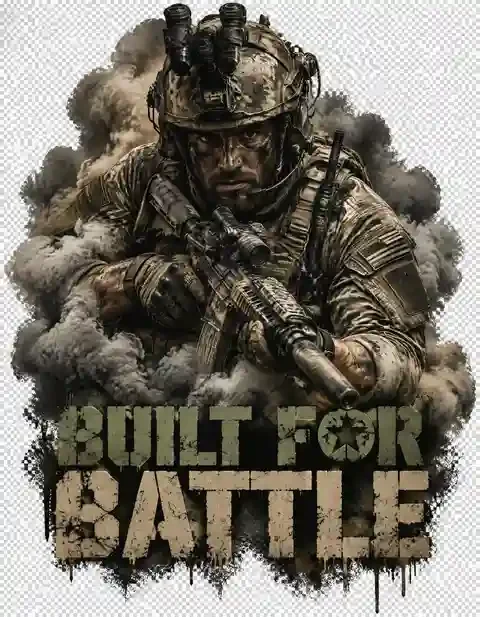 MIL-006 military T-shirt design