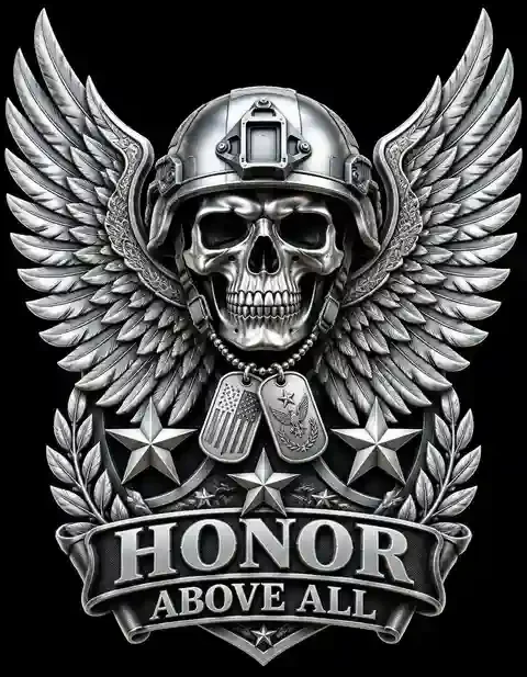 MIL-032 military T-shirt design
