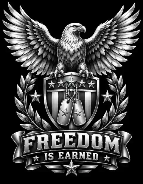 MIL-036 military T-shirt design