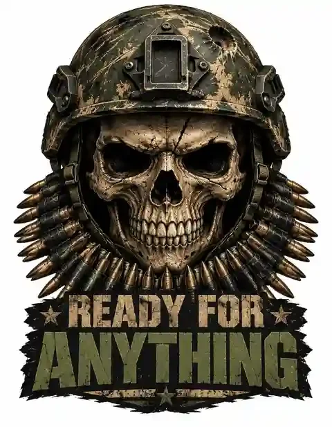 MIL-041 military T-shirt design
