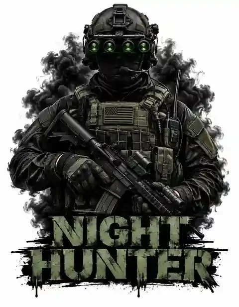 MIL-044 military T-shirt design