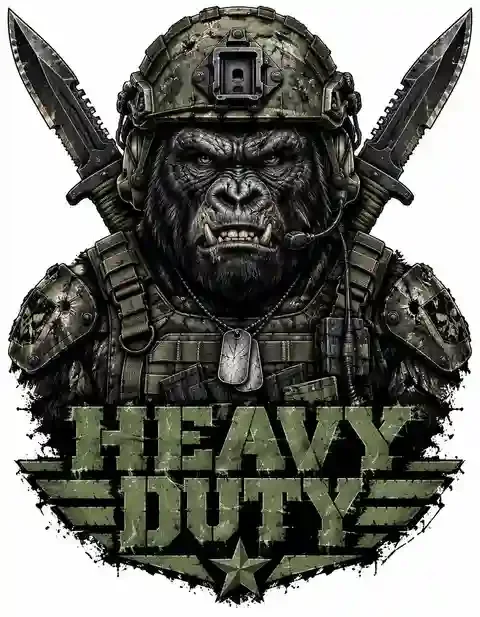 MIL-056 military T-shirt design