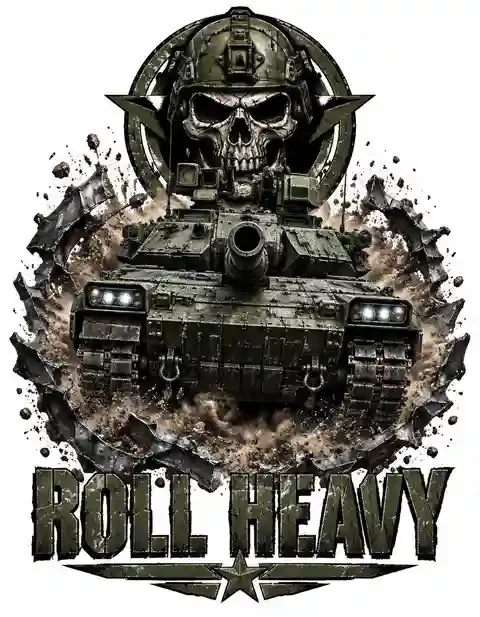 MIL-068 military T-shirt design