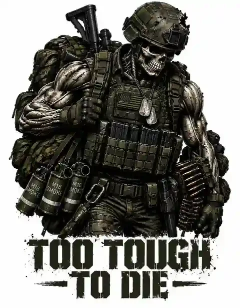 MIL-069 military T-shirt design