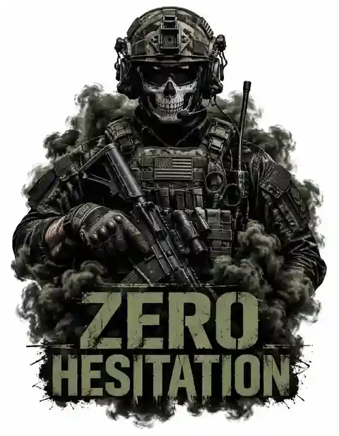 MIL-080 military T-shirt design