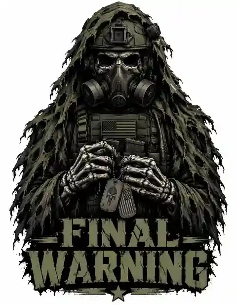 MIL-092 military T-shirt design