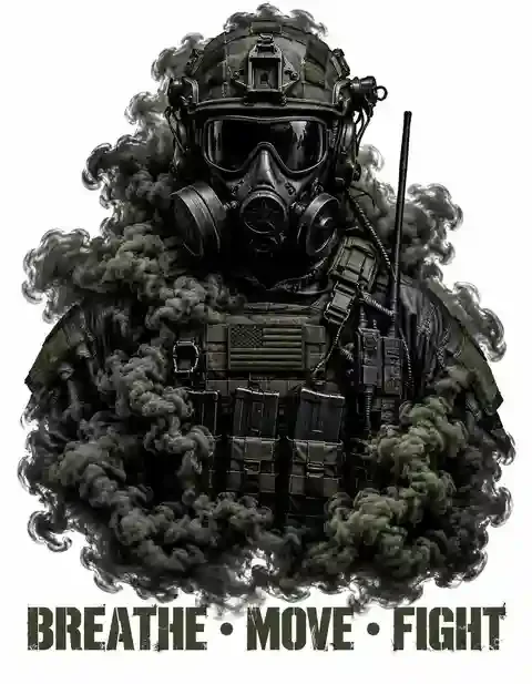 MIL-097 military T-shirt design