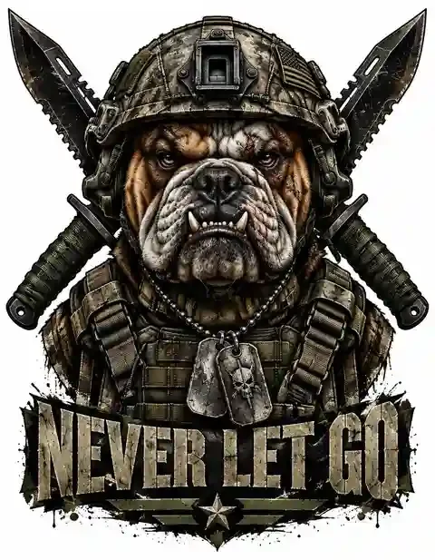 MIL-109 military T-shirt design