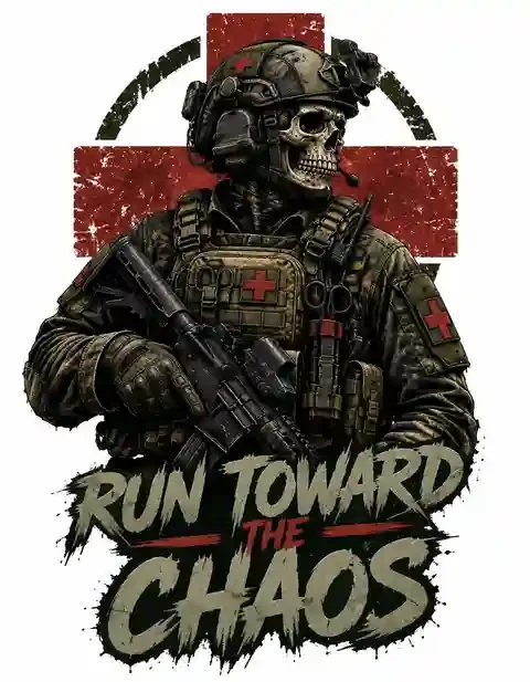 MIL-111 military T-shirt design