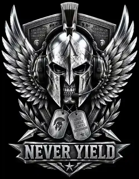 MIL-113 military T-shirt design