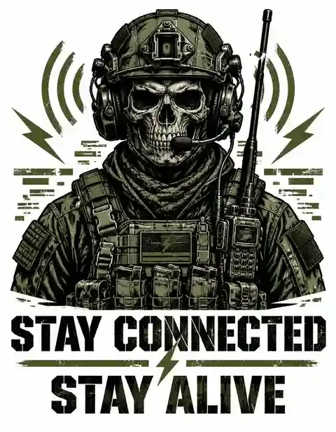 MIL-122 military T-shirt design