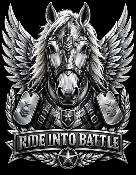 MIL-123 military T-shirt design