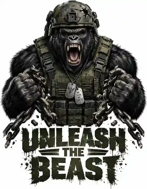 MIL-125 military T-shirt design
