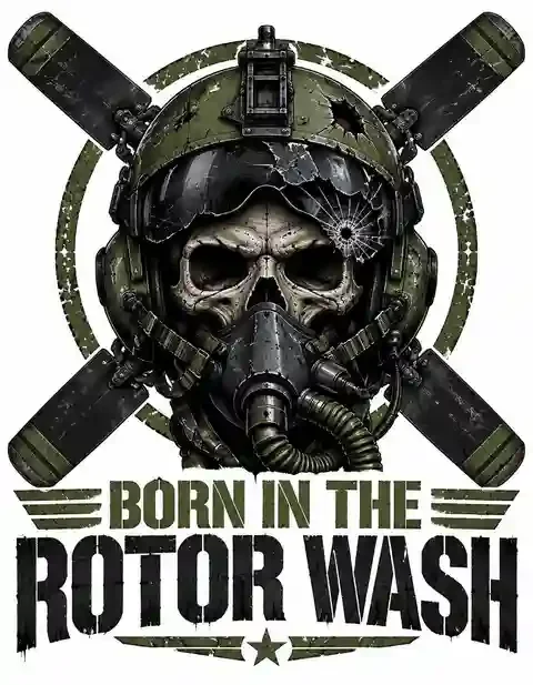 MIL-126 military T-shirt design